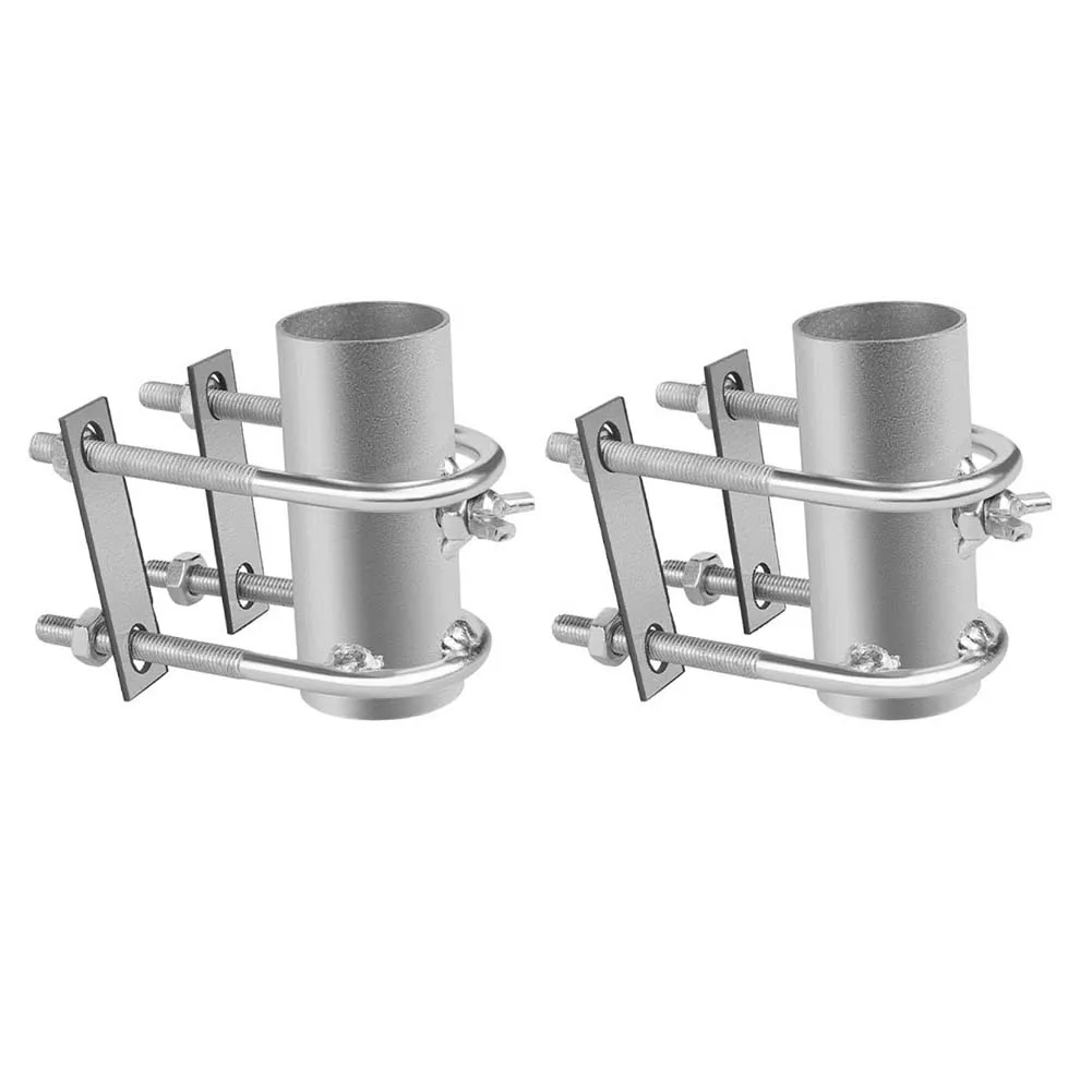 Piastra di montaggio Staffa di fissaggio dell'antenna Finitura anticorrosione Configurazioni flessibili Costruzione resistente per tubi fino a 42 mm