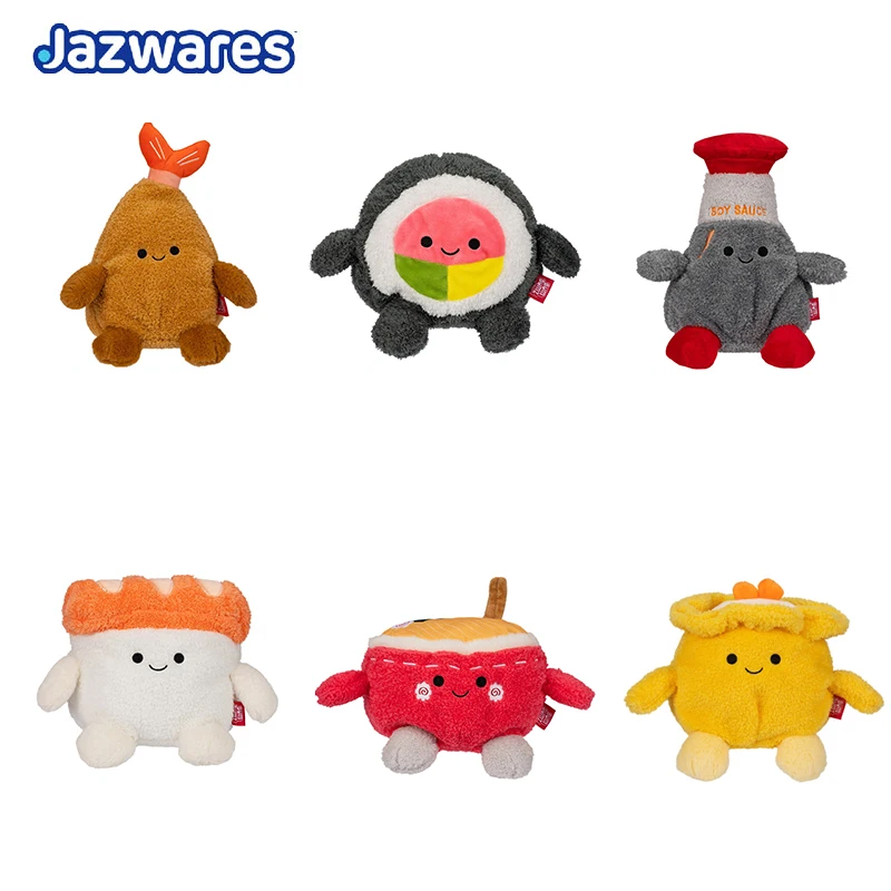 Original BumBumz Jazwares Doll Doll Takeaway Doll Series Simulation Sushi Plush Toy For Holiday Gift Ornament Gifts For Children