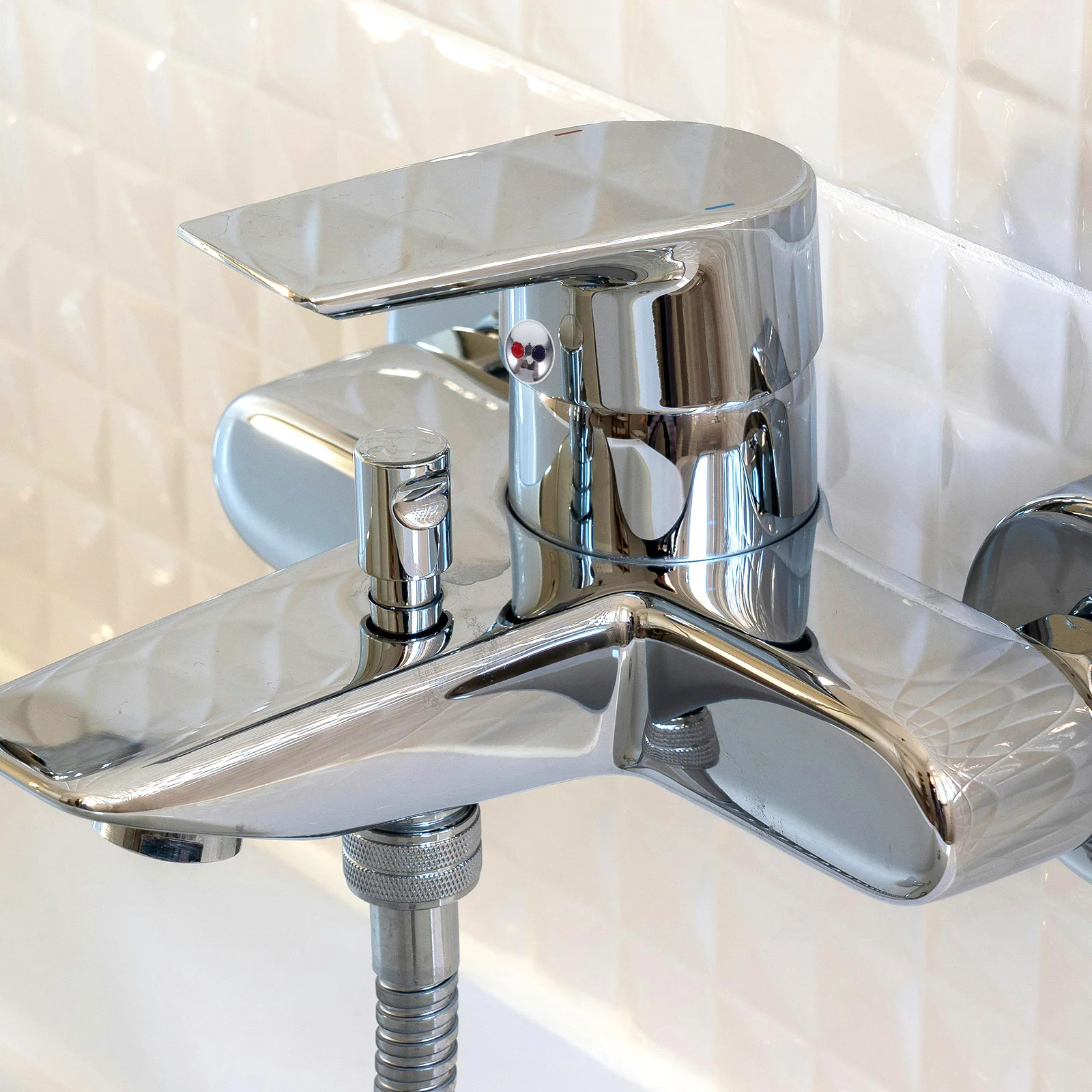 10Pcs Hot Cold Faucet Buttons Handle Temperature Markers ABS Replacement Indicators Buttons ABS Markers Replacement Labels Index