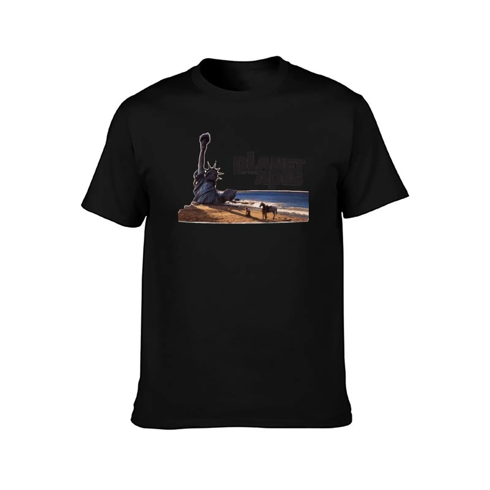 Planet of the Apes Classic T-Shirt Big Size Simple T-Shirt - view 2
