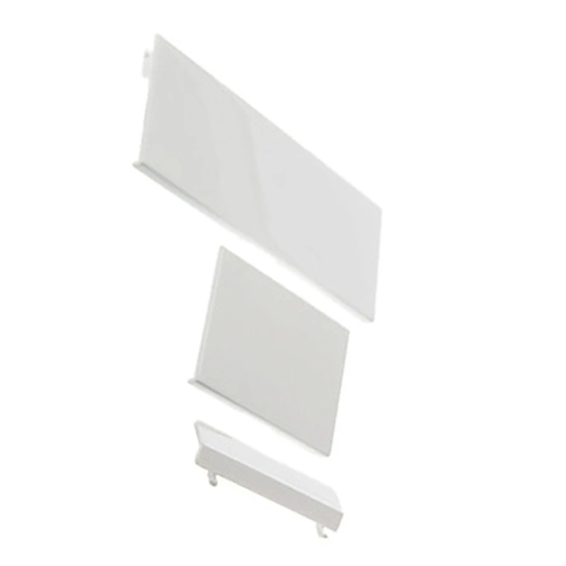 غطاء فتحة باب بطاقة الذاكرة لوحدة التحكم وي ، غطاء بديل ، أبيض وأسود ، 3 أجزاء ، اكسسوارات دروبشيب ، 3 قطع