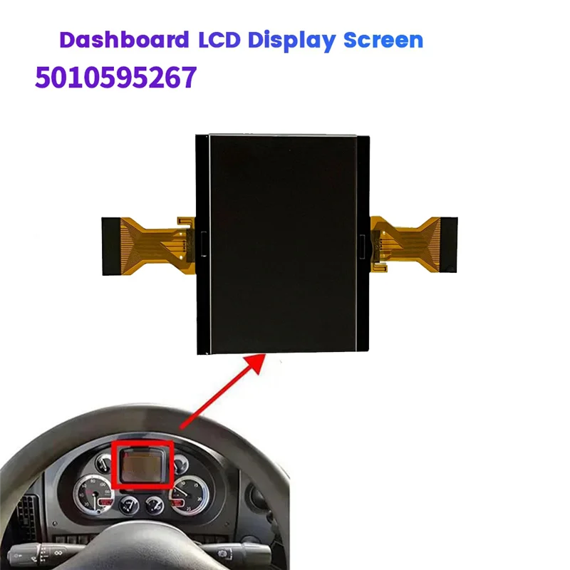 Pantalla LCD para salpicadero de coche, reparación de píxeles para velocímetro DAF LF CF XF 45 55 75 85 95