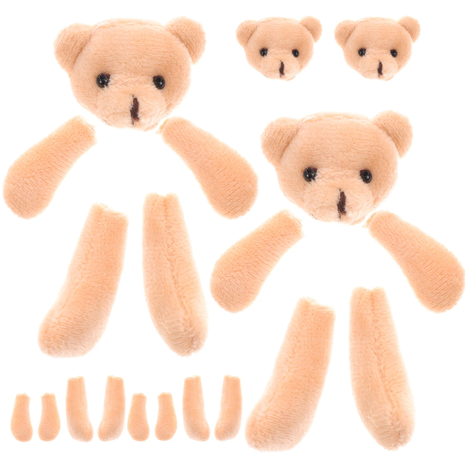 Materiali farciti orso fai da te peluche prodotti semilavorati Decor pantaloni abbigliamento bambino adornano