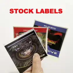 High Quality US/JP/EU Labels 10PCS/LOT For 16 BIT Sega Mega Drive/ Genesis