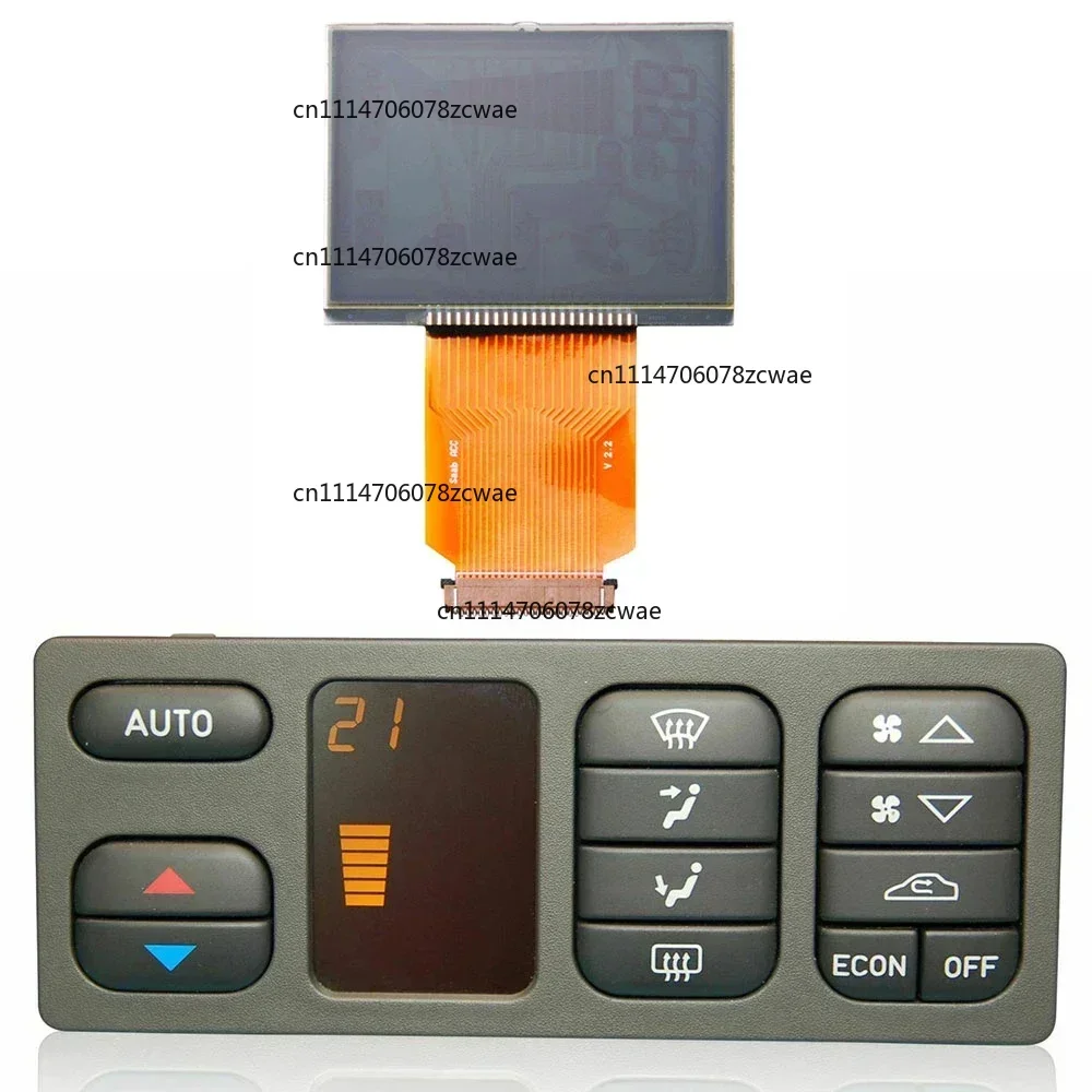 Auto Climate Control LCD Display Pixel Repair Ribbon Cable Replacement Part Fits For SAAB 93 9-3 1999-2003 50-47-600, 50-46-214