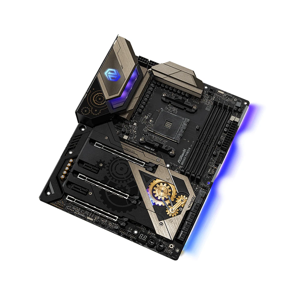 Placa base ASRock B550 Taichi compatible con AMD Ryzen 5 5600G R9 5950X 5900X R7 5700X3D 5800X3D CPU AM4 4xDDR4 M.2 PCIe 4,0 HDMI ATX