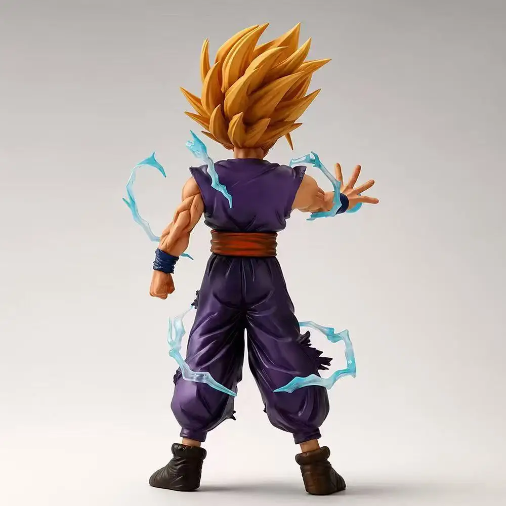 25.5cm/10.04inch Dragon Ball Z Son Gohan Figure Replace arms Gohan Super Saiyan Pvc Statue Collection Mode Toys Gifts