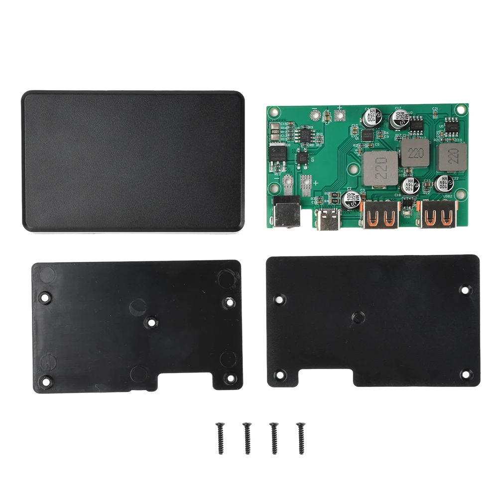 لتقوم بها بنفسك وحدة شاحن مزدوج USB Type-C MPPT جهاز تحكم يعمل بالطاقة الشمسية QC2.0 3.0 PD 2.0 3.0 شحن سريع مثبت لوحة طاقة شمسية