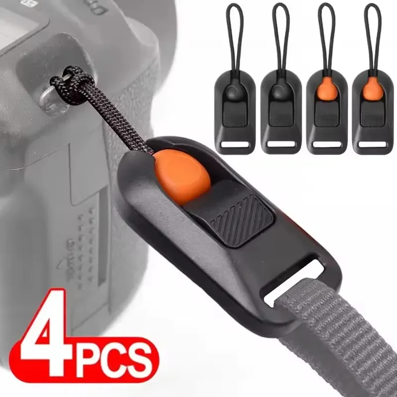 Quick Release Connector with Base Adapters for Sony Canon Nikon Fujifilm SLR Camera Buckle Shoulder Straps Wrist Band Connector