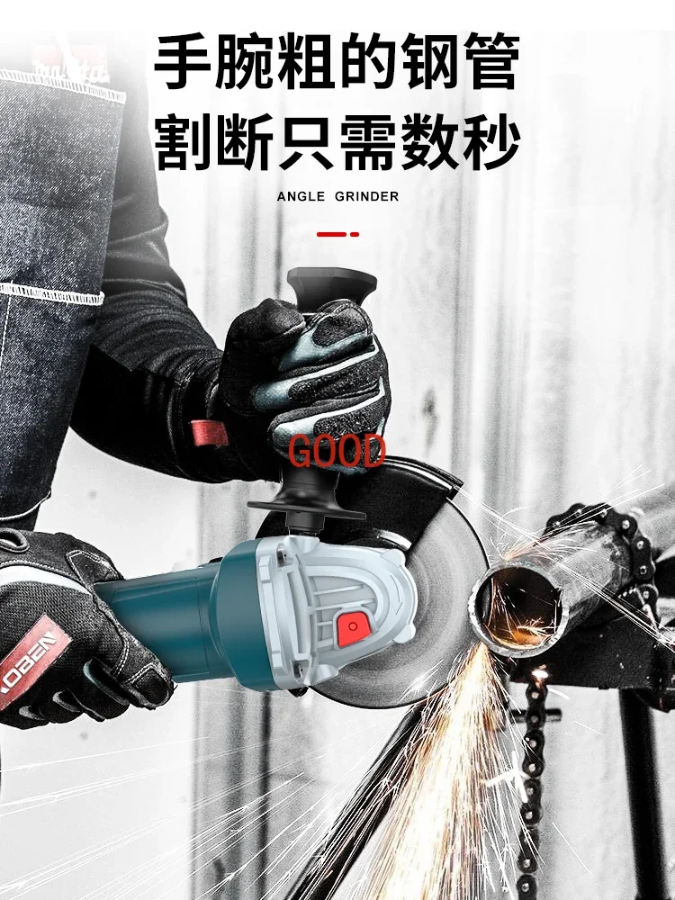 Electric Grinder Small Cutting Machine Household Grinder Hand Grinding Wheel Polisher