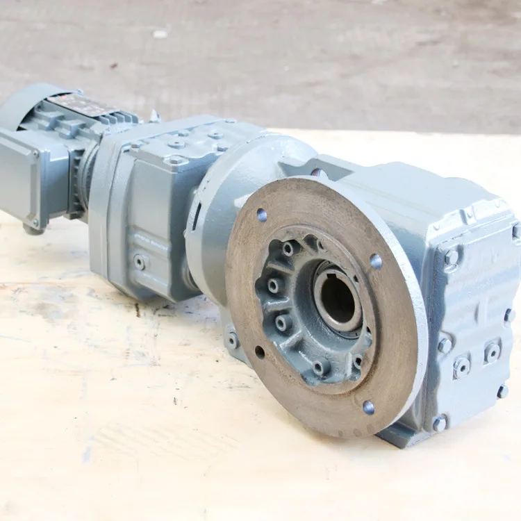 Factory Direct  gear reducer to replace the same model, same size and same performance KAF67 spiral bevel gear reducer