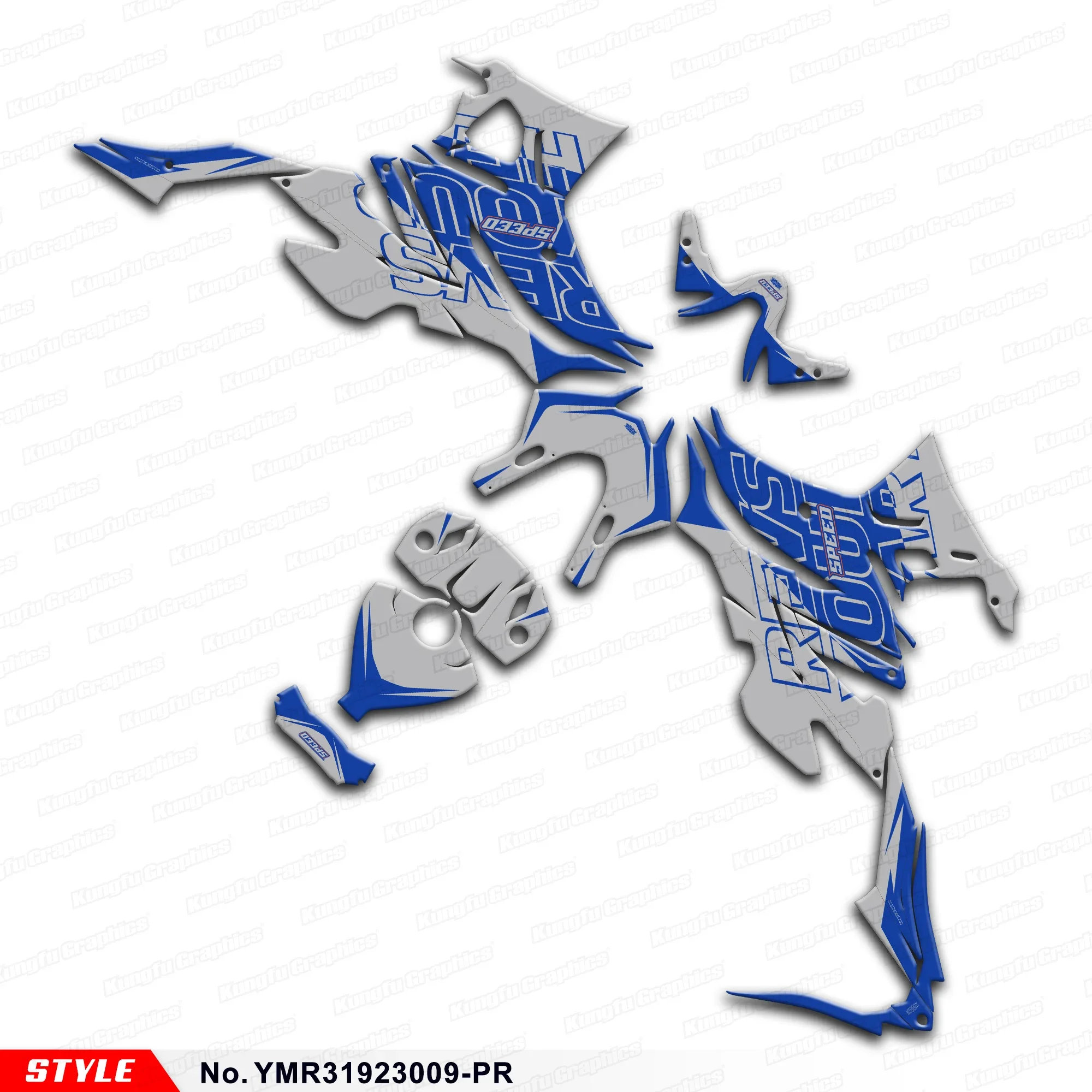 

Полный графический комплект наклеек JY RACING для Yamaha YZF-R3 2019 2020 2021 2022 2023, YMR31923009-PR