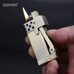 New Retro Scimitar Kero sene Lighter Windproof Pit Heterosexual Metal Press Ignition Lighter Wholesale Male Personalized Gift
