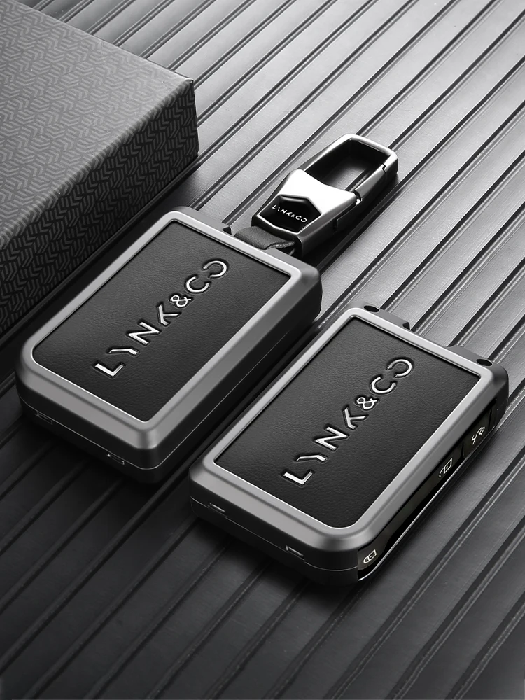 Autoschlüsselhülle für Lynk & Co 01 06 Premium Zinklegierung Vollschutz Anti-Kratz Anti-Sturz Lynk&Co 03 09 Hochwertige Auto-Zubehörteile – Detail 7
