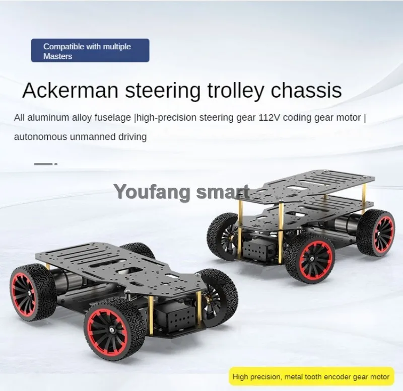 Kit de voiture robot roue Mecanum, châssis directionnel, cadre métallique 4WD pour projet de voiture Arduino, pour base robotique Raspberry Pi, codage STEM éducatif