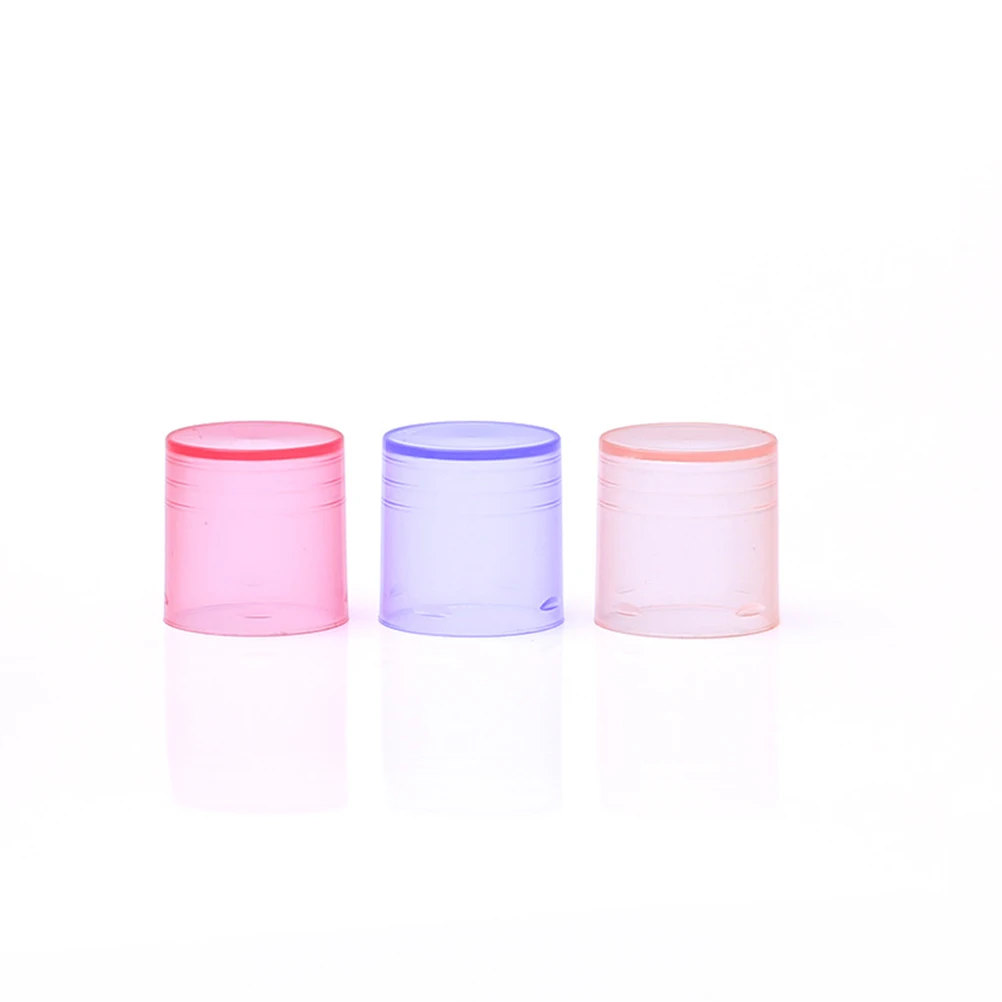 

56pcs 5g Women Empty Plastic Lip Balm Tubes Containers Lip Gloss Storage Container for Ladies and (8pcs each for Transpare