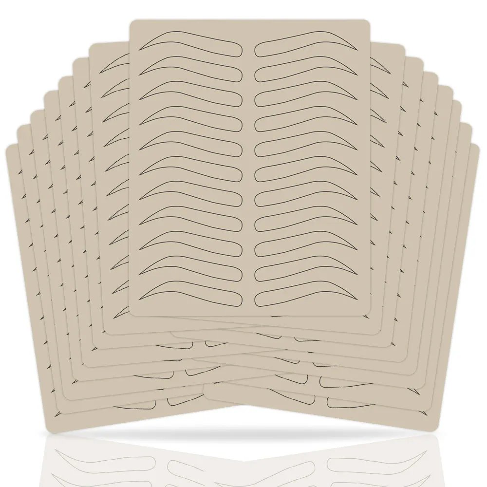 

Eyebrow Tattoo Practice Skin Tattoo Microblading Practice Skin PMU Eyebrow Training Skin for Permanent Makeup Accessories