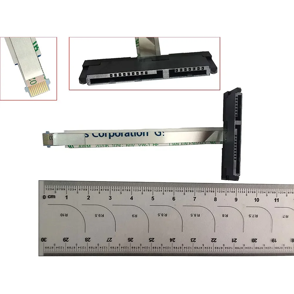 Cabo de disco rígido para laptop hp, conector ssd, 9cm, 10pin, hp 14-dq, 14-dq0011dx, 14s-dq, sata