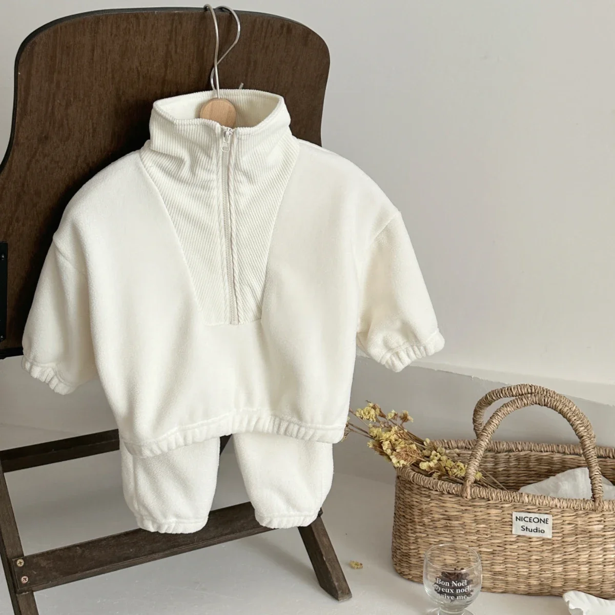 

Winter Toddler Baby Boy Girl Clothing Sets 0-3Y Thick Kids Sweatshirt Clothes Baby Girl Fleece Pullover Tops+ Pant Suits Autumn