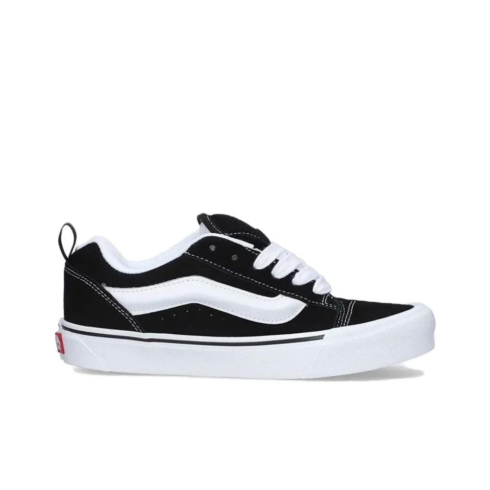 Original Vans Knu Skool Canvas Skateboard Low Cut Unisex Women Men Shoes Sneakers Shoes VN0009QC6BT1