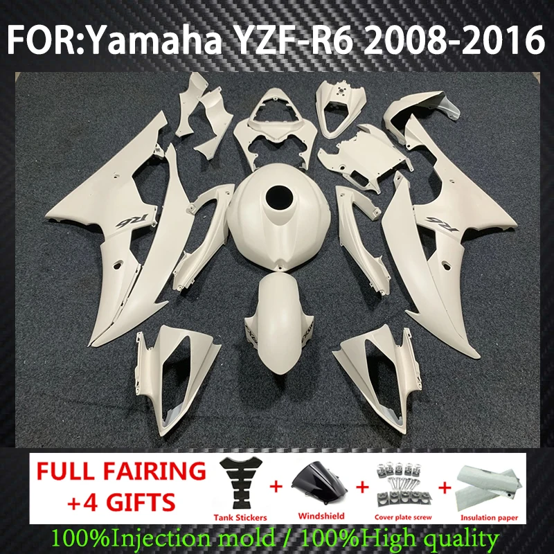 

Full Car Fairing Body Kit Shell Protection Cover Surround for Yamaha YZF-R6 YZF R6 2008 2009 2010 2011 2012 2013 2014 2015 2016