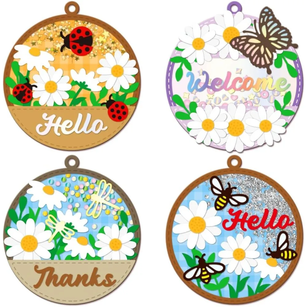 Insekten-Thema Kohlenstoffstahl-Stanzformen Schablonen für DIY Scrapbooking Fotoalbum Dekorative Prägung Papierkarten