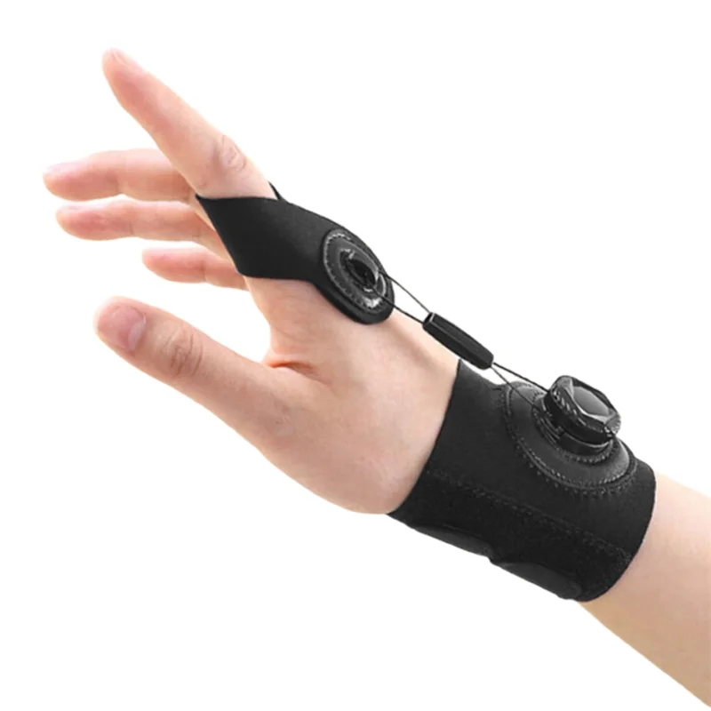 ABVI-Correttore Brace Finger Trainer Stecca Fissaggio Raddrizzatore Artrite Protezione dal dolore per la mano destra 1Pc Finger Correction De