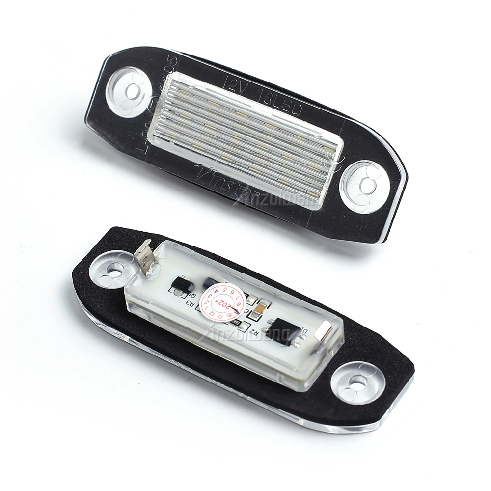 Canbus LED License Plate Light for Volvo S80 XC90 S40 V60 XC60 S60 C70 V50 XC70 V70 White Car-Styling Number Lamp 12V