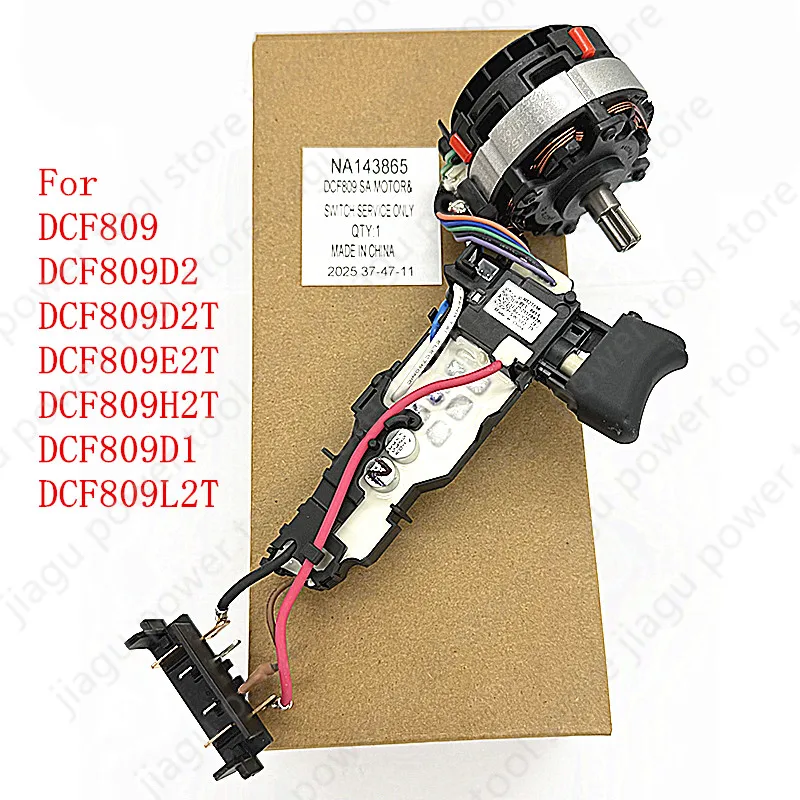 Motor Switch Assembly NA143865 Replace for Dewalt DCF809 DCF809D2 DCF809D2T DCF809E2T DCF809H2T DCF809D1 DCF809L2T