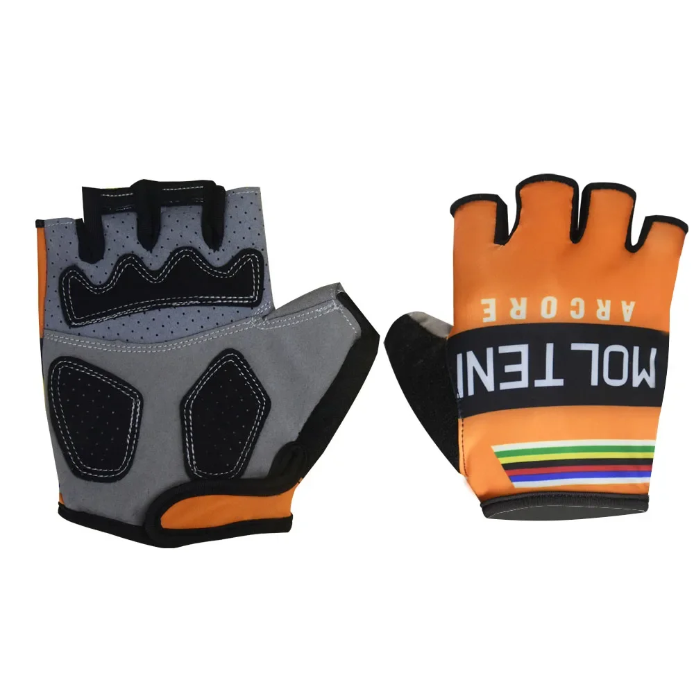 Molteni Cycling Gloves Half Finger Gel MTB Road Mittens Men & Women