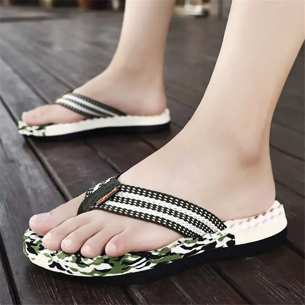 Without Heel Bathing Finger Slippers Hawaiian Sandal Green Men Shoes Sneakers Sports Trnis Hand Made Designer Badkets