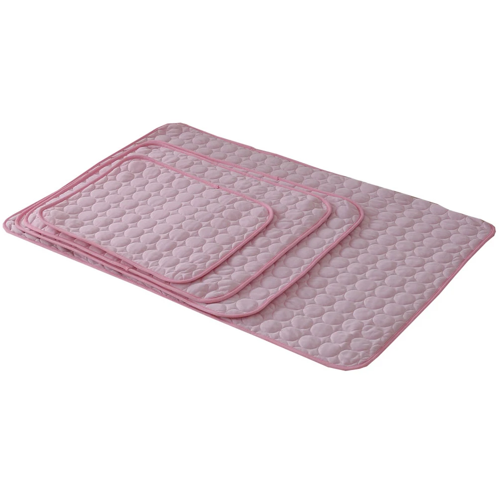 Summer Mat Cat Cool Dog Bed Mats Cooling Outdoor for Pets Small Feeding Dogs Travel