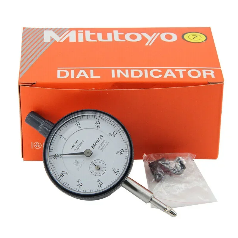 Mitutoyo 2046S Standard Plunger Dial Indicator 0.01 Mm 10mm Gauge Test Inspection Dial Gauge Tools