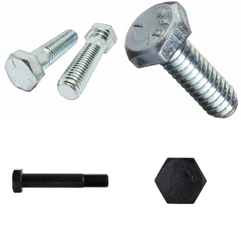 

Оцинкованные винты с шестигранной головкой класса 5, 3/8-16 x 1-5/8, грубая резьба, частичная резьба, 100 шт., длина резьбы 1 дюйм