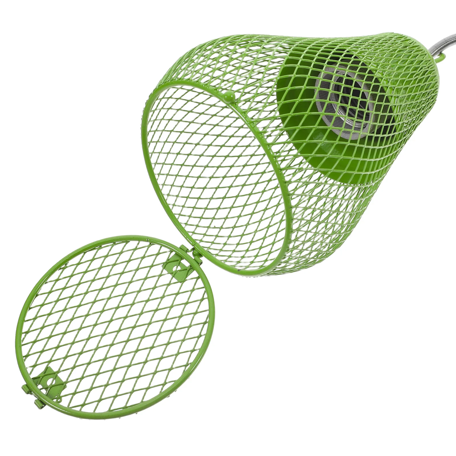 

Reptile Heating Lampshade Long Version Eu Plug Ac 220V Anti Scald Mesh for Lizards Turtles Parrots Bearded Lamp Dome