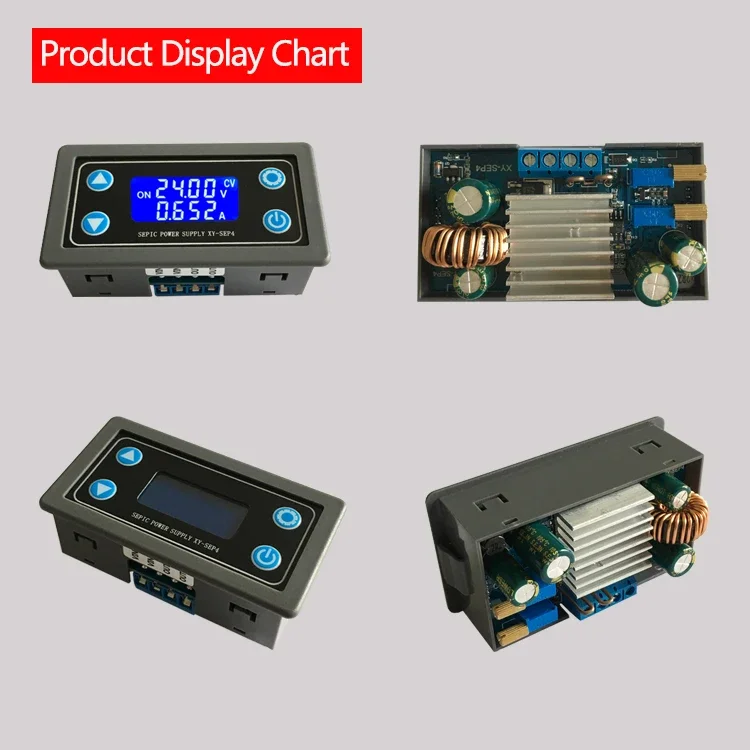 

DC DC 0.5-30V 4A 35W Automatic Boost/Buck Converter CC CV Regulated Adjustable Power supply For arduino Board Module NEW