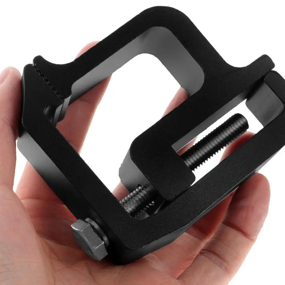 Aluminum Truck Canopy Clamps Secure Heavy-Duty Camper Shell Mounting Clamps Black/Silver Fastener Truck Cap Mounting Clamps