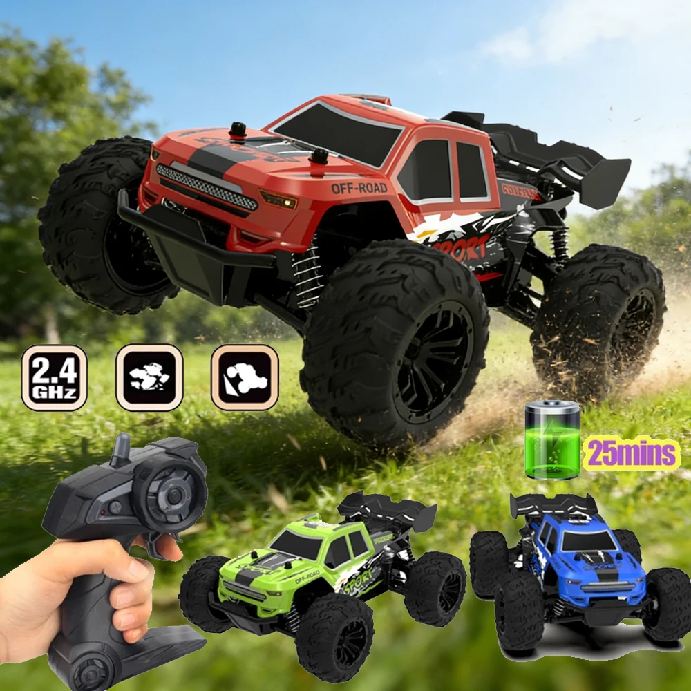 

RC Off-Road Car Q220 High-Speed 20 Km/h 2.4G Remote Control Racing Vehicle Climbing Buggy Drift Truck Children's Gift for Boys