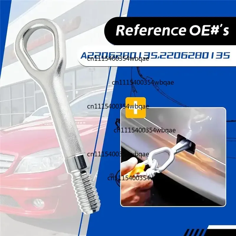 ZOCI-FOR Tow Hook A2206280135 For Mercedes Benz Models-A B C E S-Class-W169 W203 W210 W211 W220 W245 C209 A209 R170 Accessories