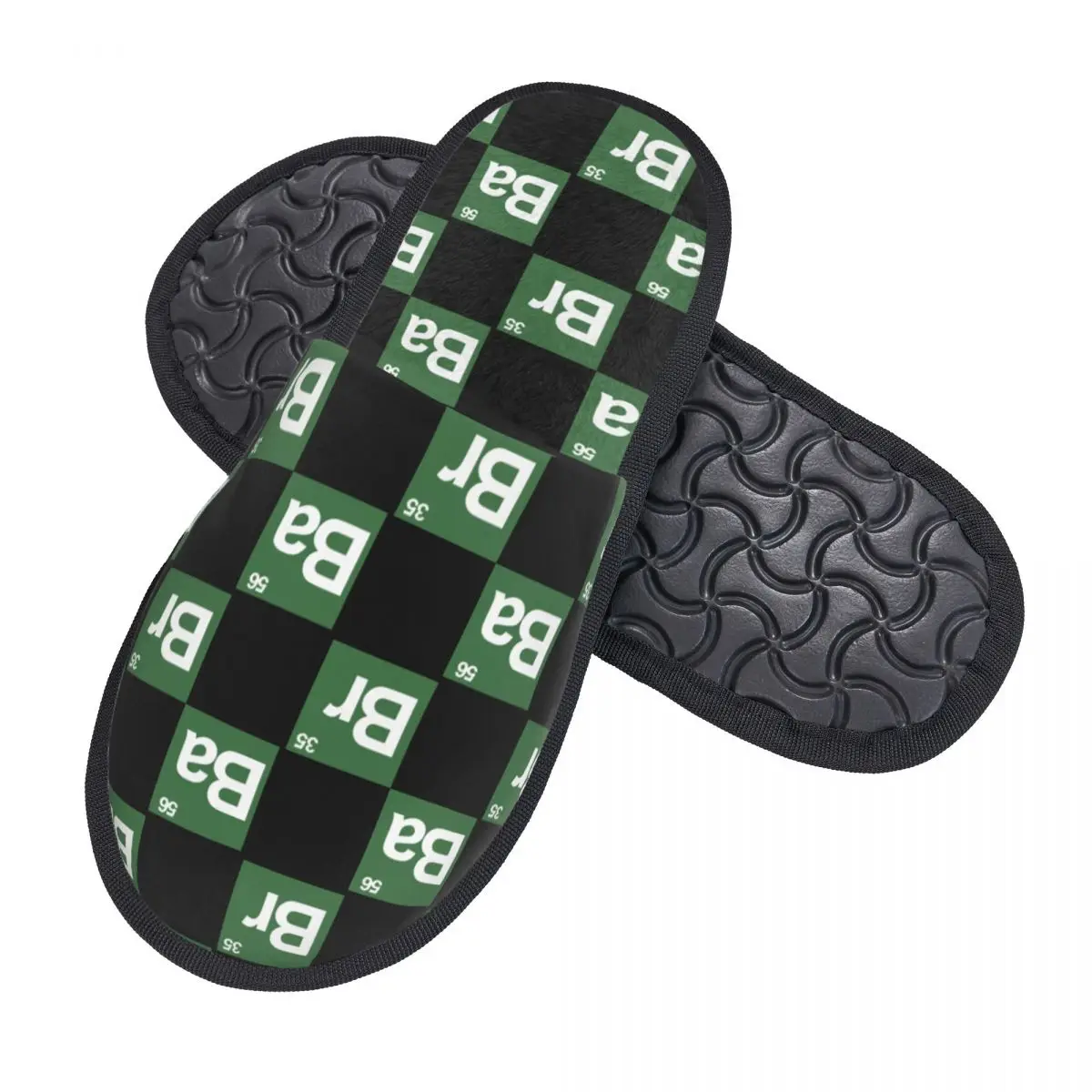 Custom Print Women Breaking Bad House Slippers Cozy Warm TV Show Memory Foam Fluffy Slipper Indoor Outdoor Shoes