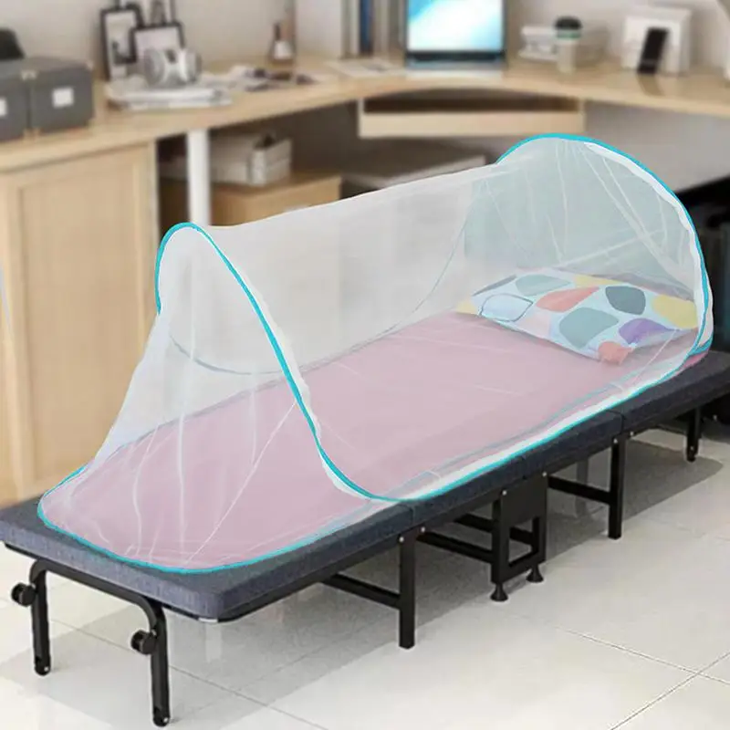 Mosquito Net For Trips Anti Mosquito For Girl Single Bed Folding Portable Adjustable Luxury Mosquito Net For Bed With Zipper