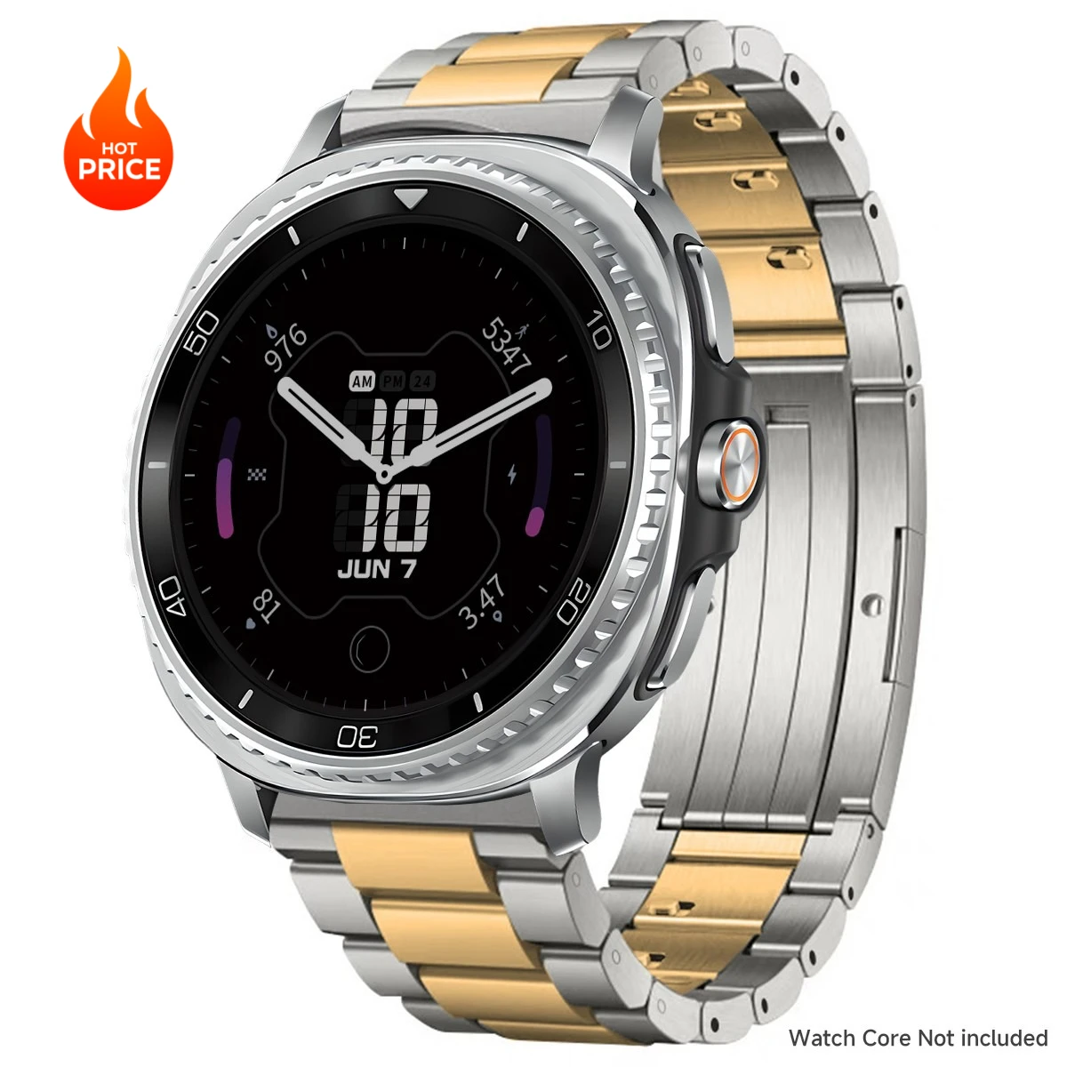 

Быстросъемный титановый ремешок для Galaxy Watch 8 Classic 46 мм, металлический браслет для Galaxy Watch 8 40/44 мм, для Galaxy Watch 7 Ultra/Ultra 2025