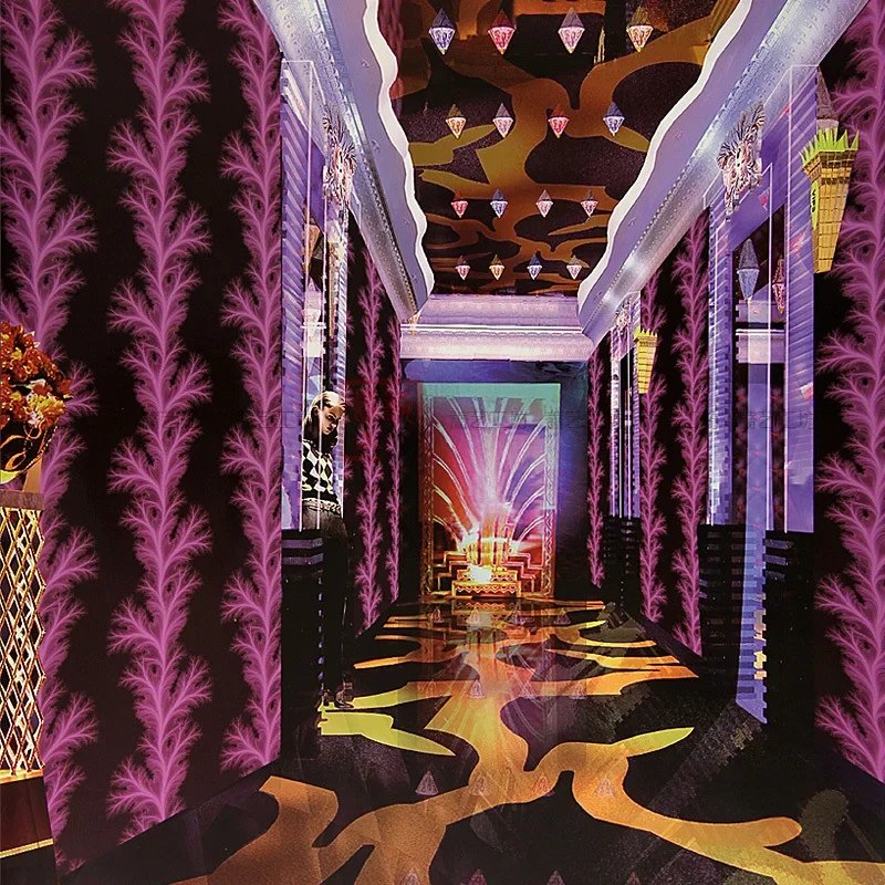 

Фейерверк, фиолетовые, золотые, золотые обои из фольги, отель, КТВ, коробка, развлекательный клуб, бар, роскошные очаровательные водонепроницаемые настенные гобелены