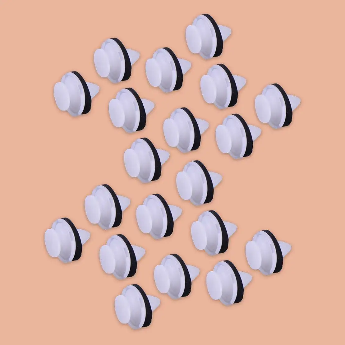 

50pcs Tailgate Garnish Clip Fender Rocker Moulding Trim Retainer Fit For Honda Plastic 91513-SJK-003
