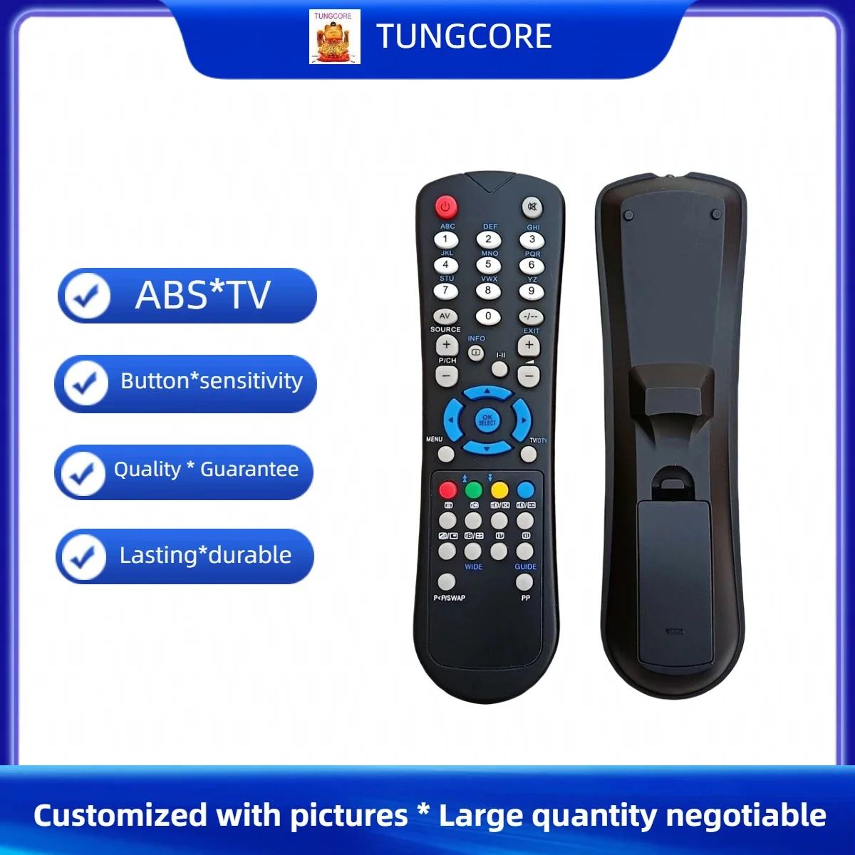 NUEVO CONTROL REMOTO PARA Techwood 26832HD PARA Wharfedale 42832HD PARA Luxor 32761HD TV