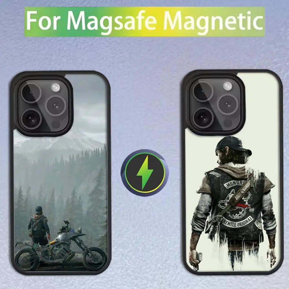 

Days G-Gone Game Phone Case For iPhone 16,15,14,13,12,11,Pro,Max,Plus,Mini,SE Magsafe Magnetic Wireless Charging