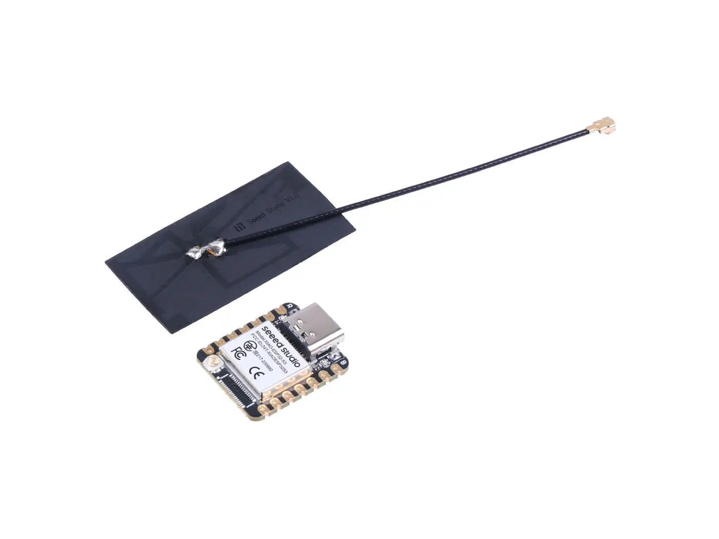 Seeed Studio XIAO ESP32S3 1pc/10pcs Esp32 S3 Dev Board, 2.4GHz Wi-Fi,BLE,Dual-core,4GHz Rod antenna,Battery Charge Supported