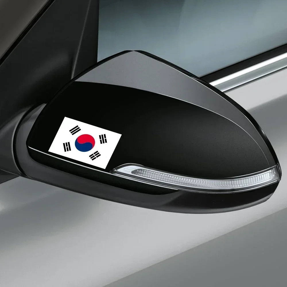 

Автомобильная наклейка, южнокорейский флаг, креативный квадратный круглый флаг, серия наклеек, кузов, окна, автомобильный Стайлинг, украшения, аксессуары