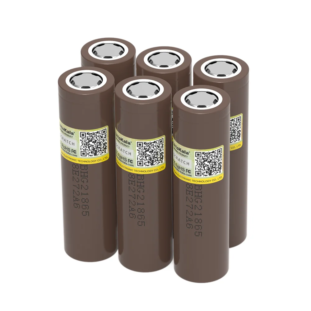 6 шт. Liitokala новая батарея 18650 HG2 3000 мАч 3,6 В литиевая батарея с непрерывным разрядом 20 А, специальная электронная батарея