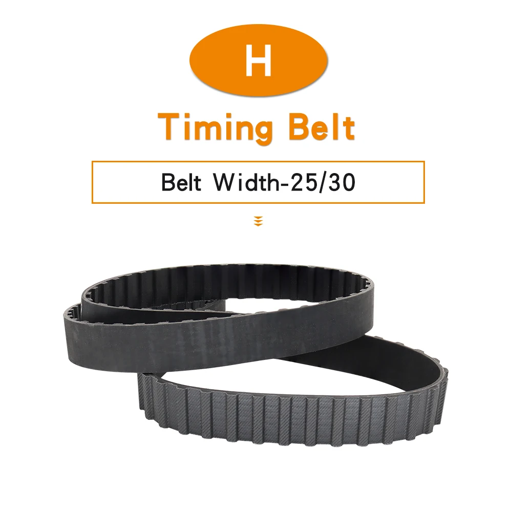 Transmission Belt 525H/530H/535H/540H/545H/550H/555H/560H/570H/580H/585H Trapezoidal Teeth Rubber Belt Width 15-50mm